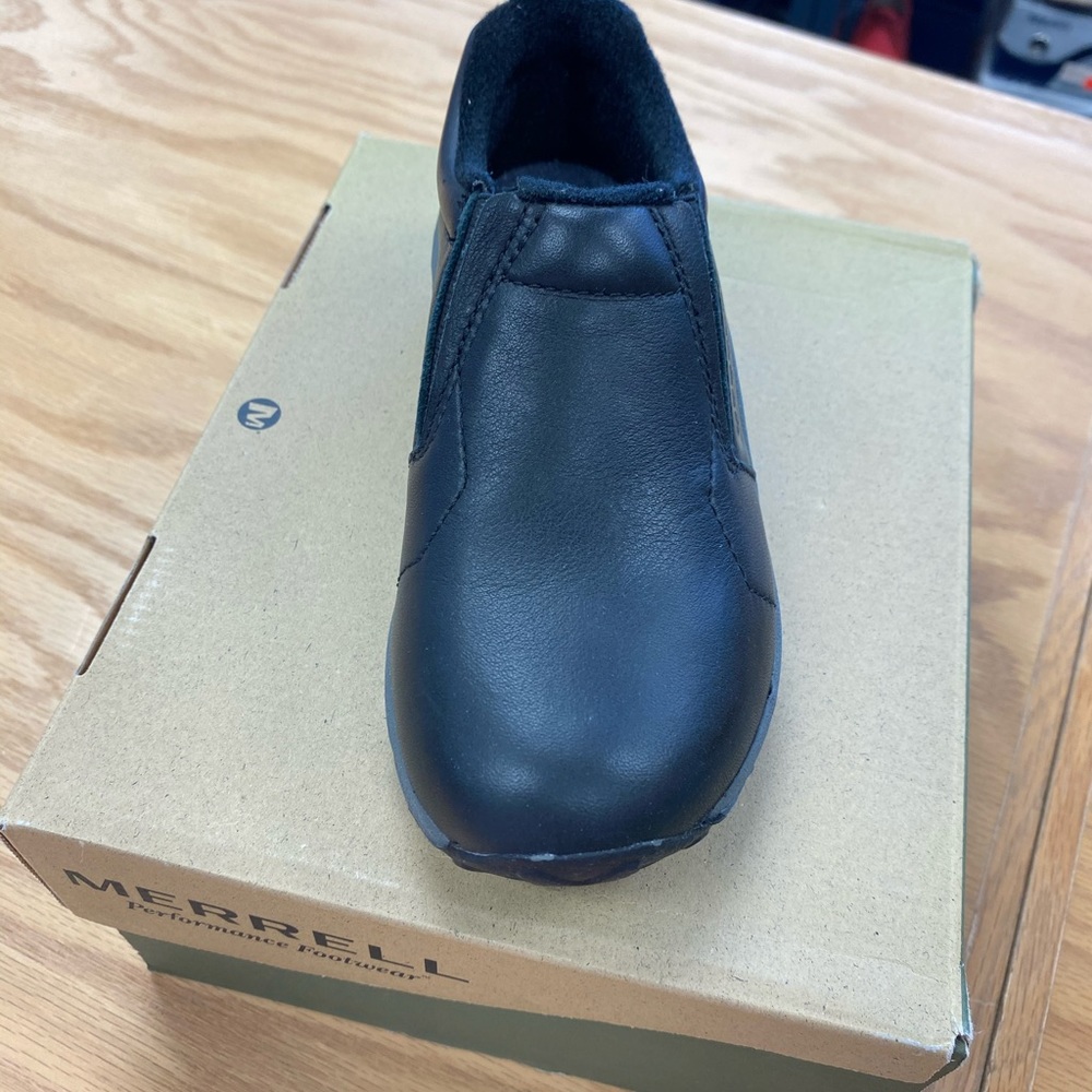 merrell mocasins in black